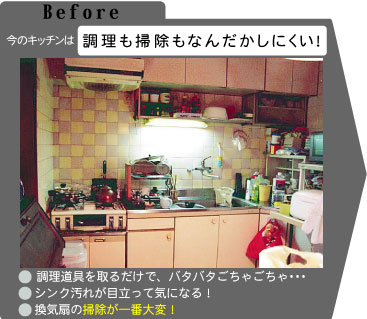 キッチン-Before